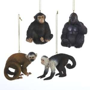  Club Pack of 12 Gorilla, Monkey and Chimpanzee Christmas 