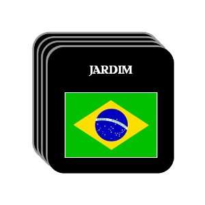 Brazil   JARDIM Set of 4 Mini Mousepad Coasters