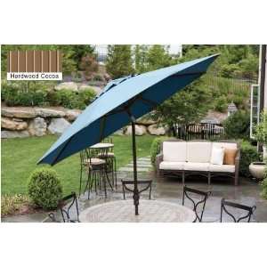 11 Market Umbrella w/bronze collar & crank/tilt mechanism single wind 