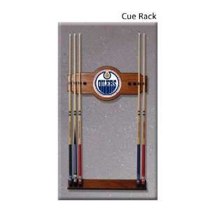 NHL Officially Licensed Edmonton Oilers Cue Rack  Sports 