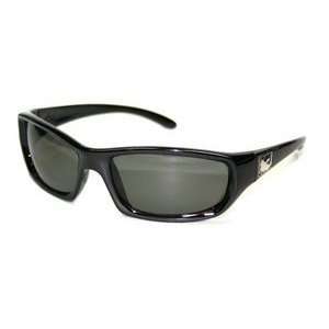  Dragon Sunglasses   Chrome / Frame: Jet Black Lens: Gray 