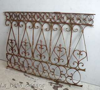 BEST SPANISH WROUGHT IRON DECORATIVE SECTION. L@@k!!!  