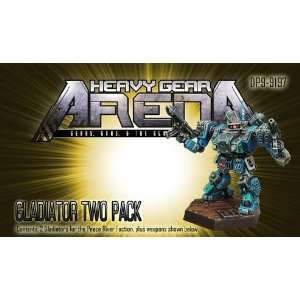  Heavy Gear Arena Gladiator Two Pack Toys & Games