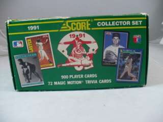 1991 SCORE COLLECTOR SET 972 PLAYER CARDS  