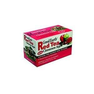  Red Tea Cinnamon Apple   18 bags, (Good Earth Teas 