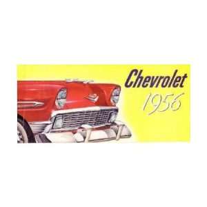 1956 CHEVROLET Sales Folder Literature Piece