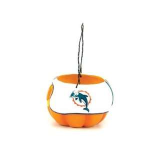   16754 NFL 6.5 Pumpkin Bucket   Miami Dolphins