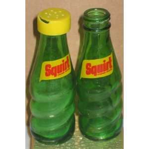  Vintage Squirt Soda Bottles Salt & Pepper Shakers in 