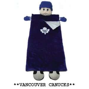Childrens NHL Vancouver Canucks Hockey Player Mascot Sleeping Bag 
