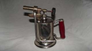 Hi Folks, Here we have an antique brass blow torch. It is a Turner. It 