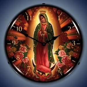  Virgin Mary Lighted Clock 