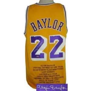  Elgin Baylor Autographed/Hand Signed Los Angeles Lakers 