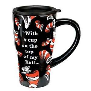    Dr Seuss Cat in the Hat Travel Mug New Gift