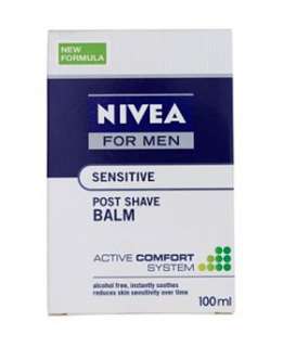 Nivea For Men Sensitive Post Shave Balm 100ml   Boots