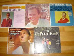 PAT BOONE 5 LP LOT ALBUM VINYL COLLECTION Golden Hits+  