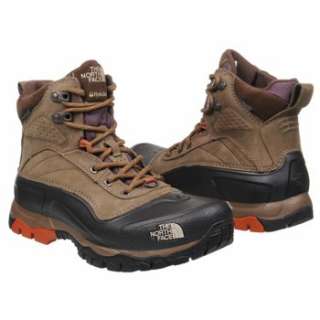 Mens The North Face Snow Chute Cub Brown/Orange Shoes 