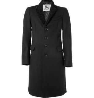   and jackets  Winter coats  Wool Overcoat with Shearling Collar