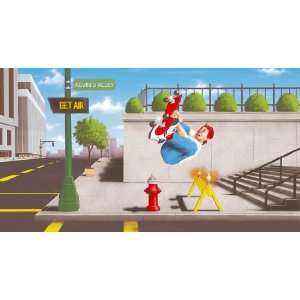 Get Air Skateboard Mural 