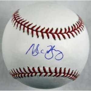  RANGERS MICHAEL YOUNG SIGNED AUTHENTIC OML BASEBALL PSA 