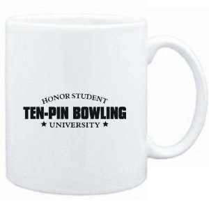  Mug White  Honor Student Ten Pin Bowling University 