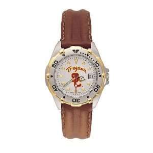  USC Trojans Ladies NCAA All Star Watch (Leather Band 