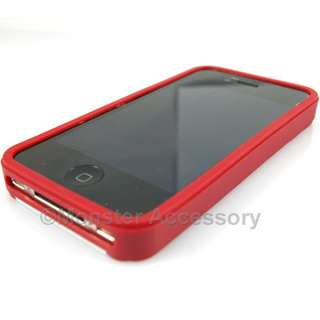 air white red xmatrix hard cover case tpu gel for apple iphone 4 4g