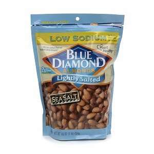 Blue Diamond Almonds, Lightly Salted Low Grocery & Gourmet Food