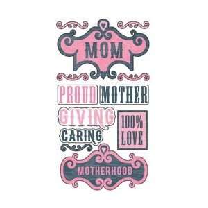  Epoxy Word Stickers   Mom Arts, Crafts & Sewing