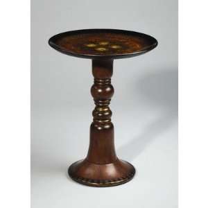  Round Table in Dark Wood Furniture & Decor