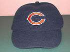 CHICAGO BEARS NAVY TERRY BASEBALL CAP HAT +PERSONALIZED