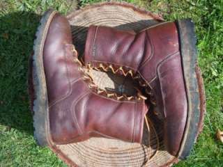   CHIP A TEX WATERPROOF LOGGER HUNTING WORK BOOTS SIZE 10 M  
