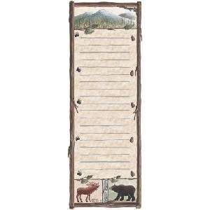  Woodland Sampler Magnetic List Pad: Office Products
