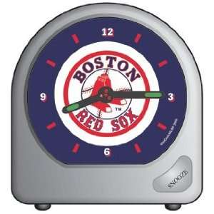  Boston Red Sox Alarm Clock   Travel Style: Home & Kitchen