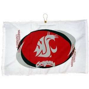  Washington State WSU Cougars Hemmed Golf Bag Hand/Kitchen 
