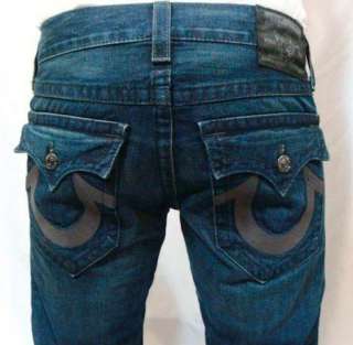 True Religion Mens Ricky Cornelli T Rusty Barrel Jeans  