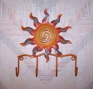 Regal Art Metal Spiral Sun Key Hook  