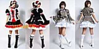 Gothic Lolita cashmere wool Coat with Hood Cape white w  