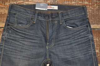LEVI`S 519 00.08 Black Drift Jeans Hose Röhrenjeans  
