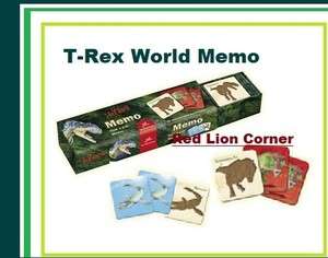 Rex World Dino cooles Memo Spiel Memory Spiegelburg  