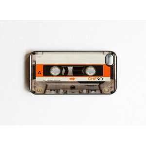 iPhone 4/4S Case Retro Cassette Tape   Black