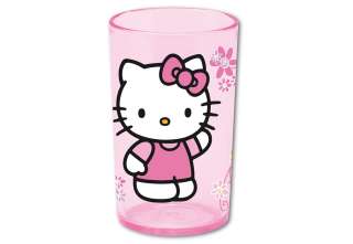 HELLO KITTY TRINKBECHER Trinkglas Becher Glas Trinken  