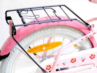 Hello Kitty 16 Zoll Kinder Fahrrad m Lenkertasche PINK  