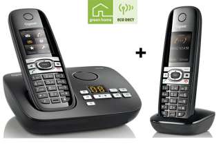 Siemens Gigaset C610A + C610h Duo schnurlos Telefon  