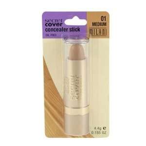  Milani Secret Cover Concealer Stick, Medium, 3 Pack 