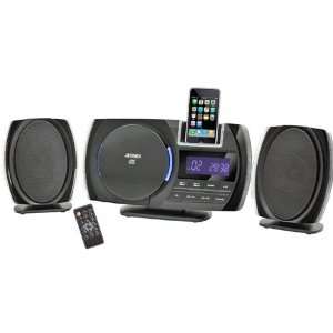   Speaker System With FM Radio And iPod/iPhone Dock DE5558: Electronics