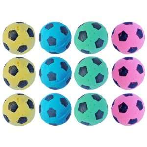  FOAM Soccer Balls Cat Toys   12 Pack
