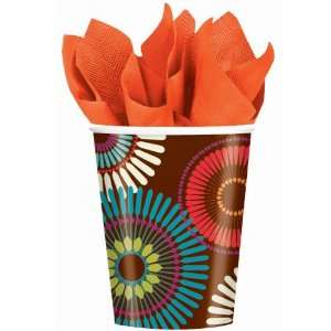    Lets Party By Amscan Modern Motif 9 oz. Paper Cups 