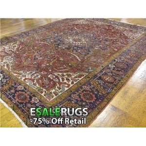  7 11 x 10 9 Heriz Hand Knotted Persian rug