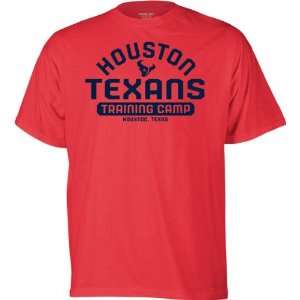  Houston Texans  Red  Training Camp T Shirt Sports 