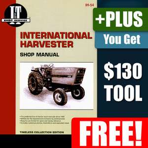 IH Farm Tractor 3488 3688 Service Part Repair Manual  